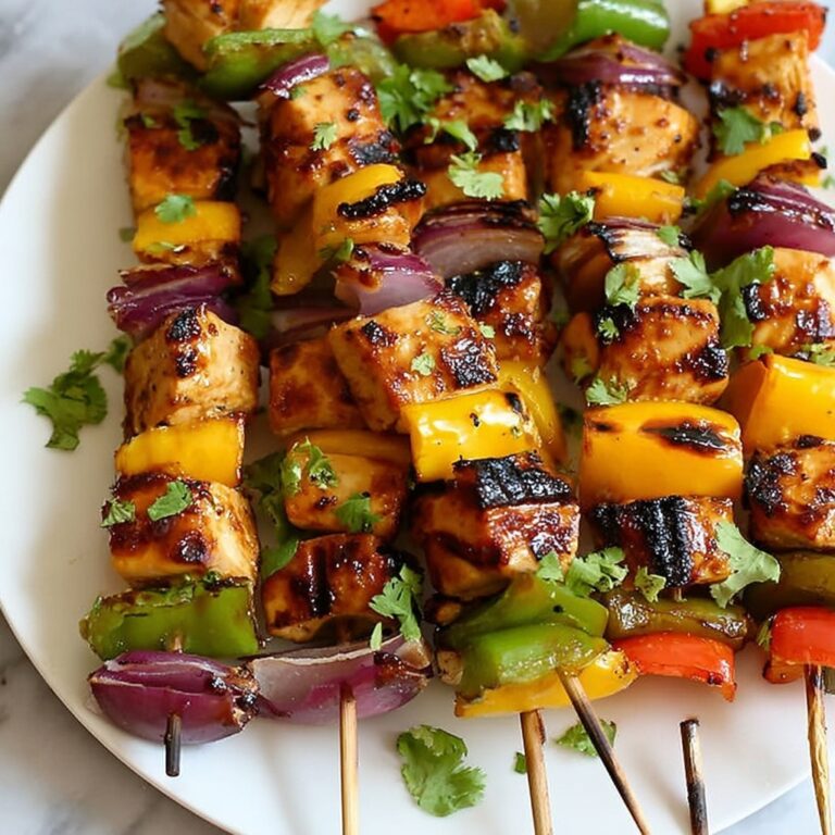 Hawaiian Chicken Kebabs Recipe