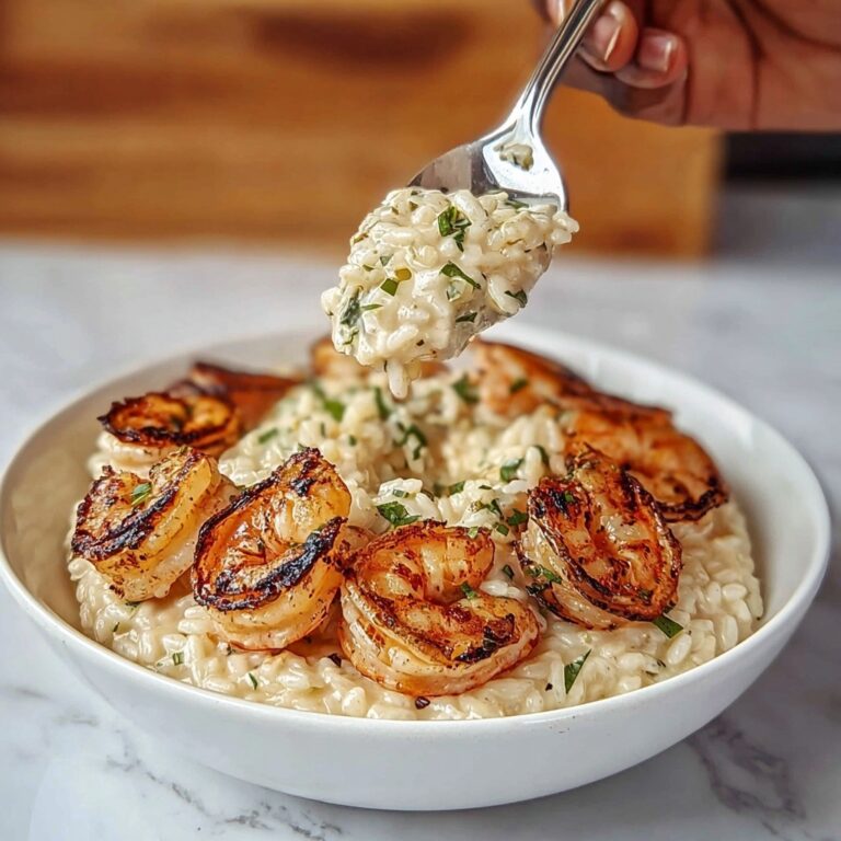 Lemon Garlic Shrimp & Orzo Bowl Recipe