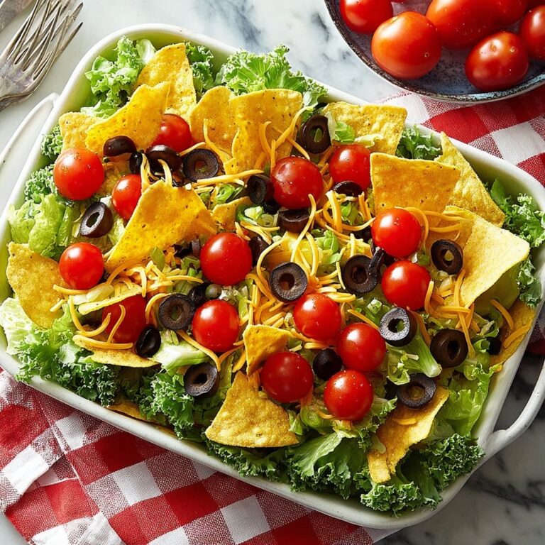 Patriotic Taco Salad Recipe