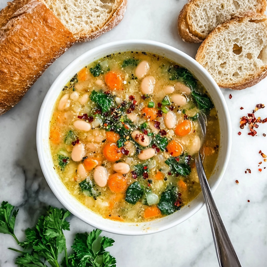 Tuscan White Bean Soup Recipe - Recipe Image