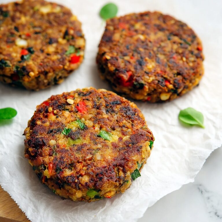 Spicy Vegan Lentil Cakes Recipe