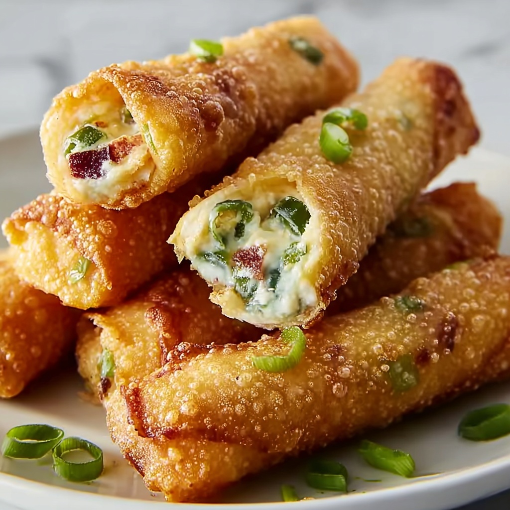 Bacon Jalapeño Eggrolls Recipe - Recipe Image