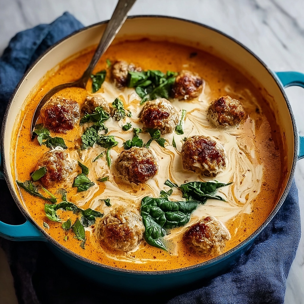 Creamy Italian Meatball Soup to Warm Your Soul Recipe - Recipe Image