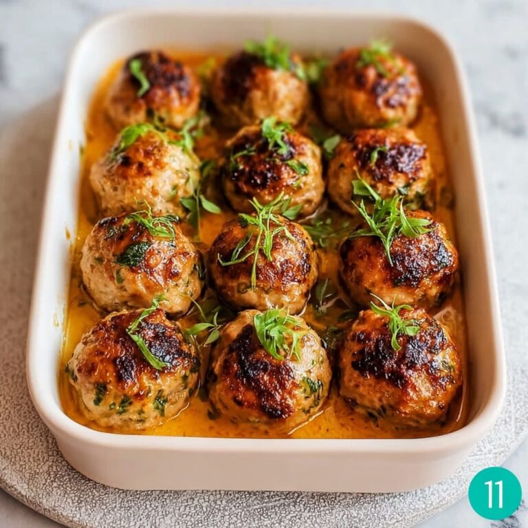 Easy Thai Baked Chicken Meatballs Recipe