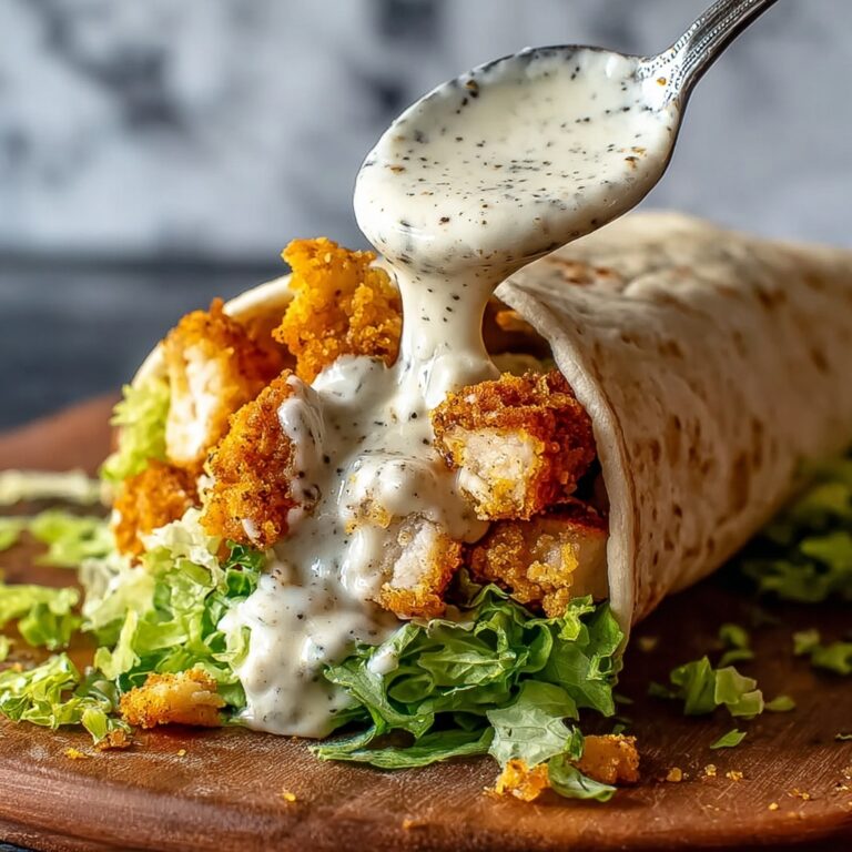 Crispy Chicken Ranch Snack Wrap Recipe