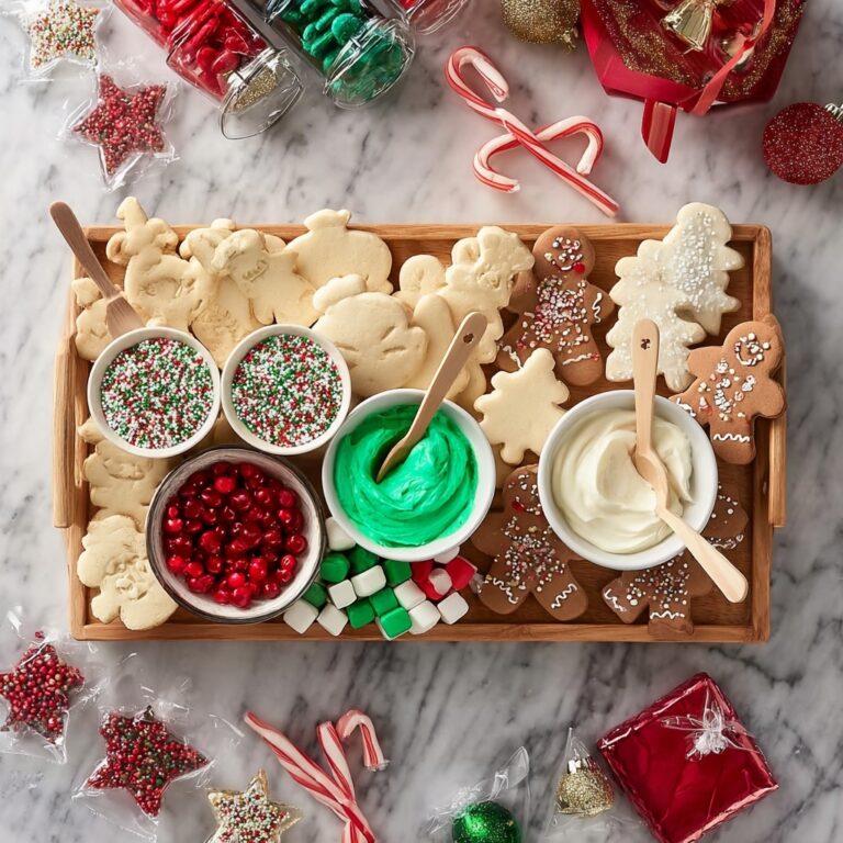 Christmas Sugar Cookie Decorating Board Recipe