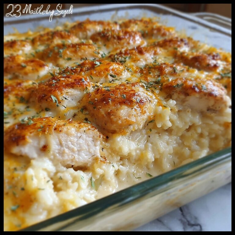 Forgotten Chicken and Rice Recipe