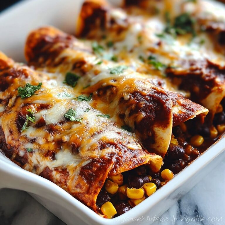 Vegetarian Sweet Potato Enchiladas Recipe