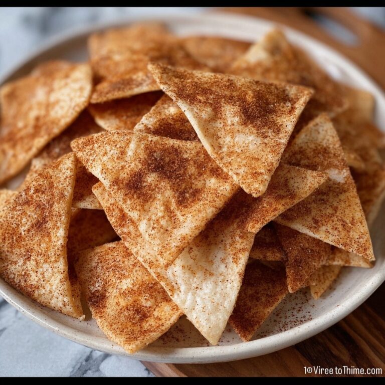 Cinnamon Tortilla Chips Recipe