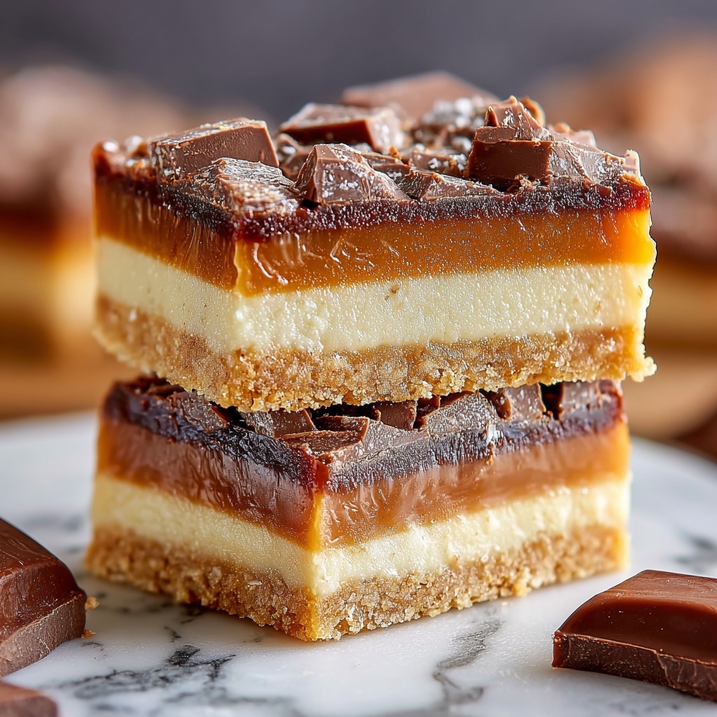 Butterfinger Caramel Bars Recipe - Recipe Image