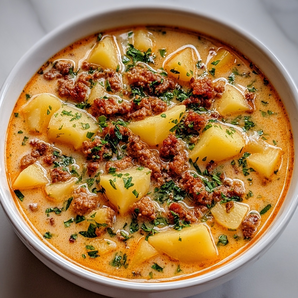 Chorizo and Potato Soup Recipe - Recipe Image