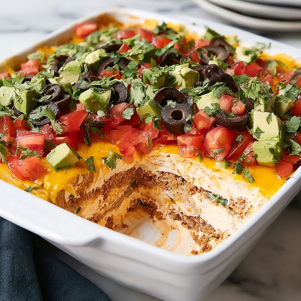 Seven Layer Dip Recipe - Recipe Image