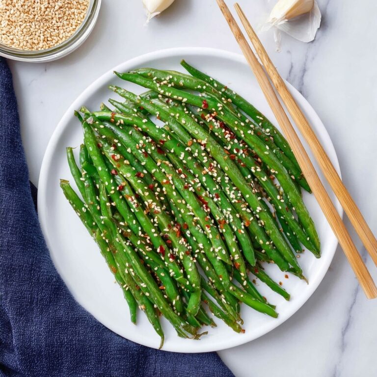 Chinese Green Beans with Garlic Recipe