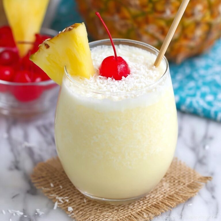 Piña Colada Recipe with Coconut Milk Recipe