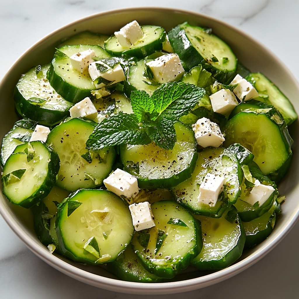 Cucumber Feta Salad Recipe - Recipe Image