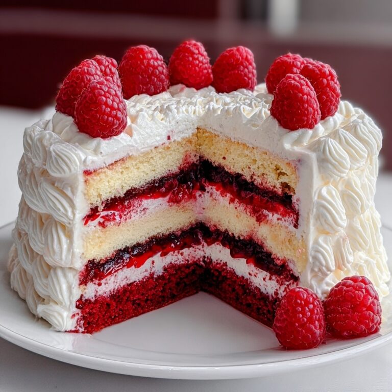 White Chocolate Raspberry Dream Cake Recipe
