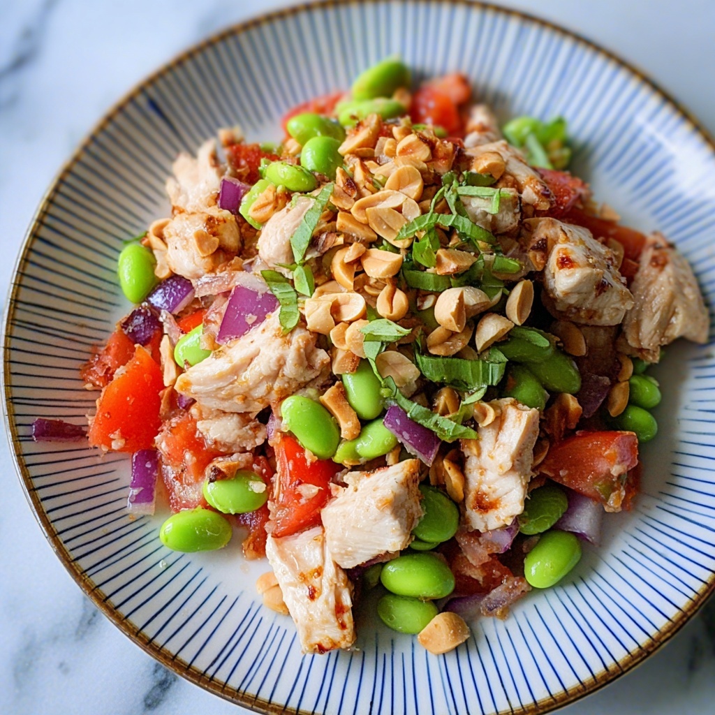 Crunchy Thai Chicken Salad Recipe - Recipe Image
