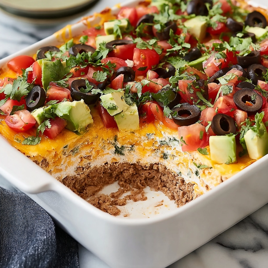 Seven Layer Dip Recipe - Recipe Image