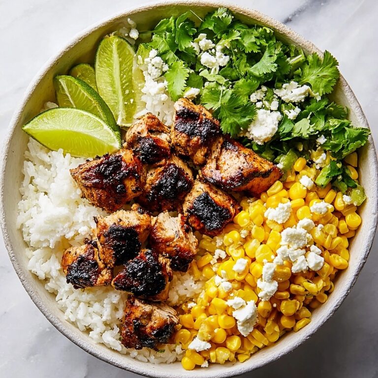 Street Corn Chicken Rice Bowl Recipe