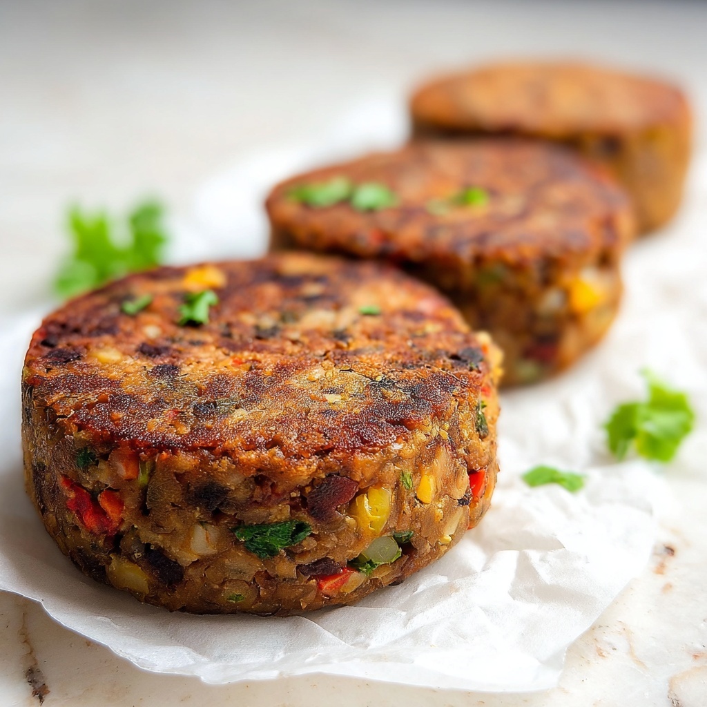 Spicy Vegan Lentil Cakes Recipe - Recipe Image
