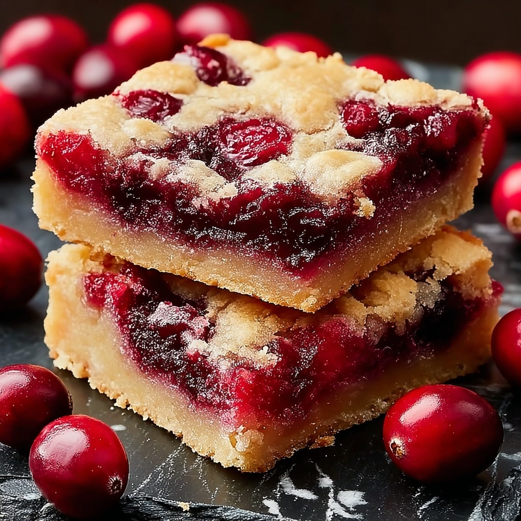 Easy Cherry Pie Bars Recipe - Recipe Image