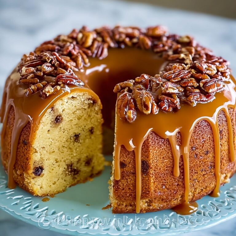 Brown Sugar Caramel Pound Cake Recipe