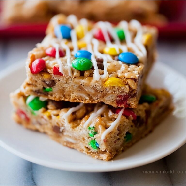 Elf Spaghetti Cookie Bars Recipe