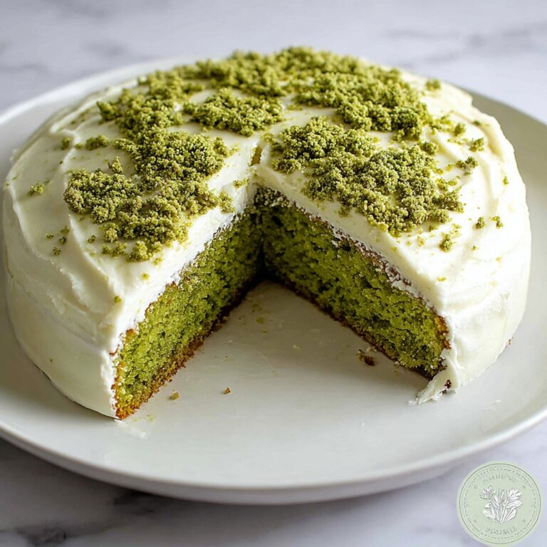 St. Patrick’s Day Green Tea Nokcha Cake Recipe
